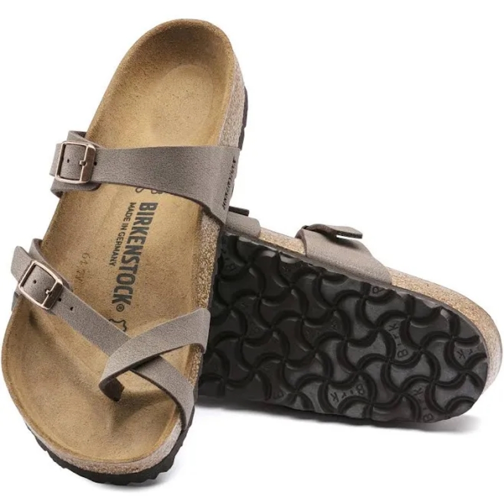 Birkenstock Mayari stone, sz 37 - Picture 1 of 7